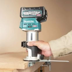 Makita GTR01D1 40V Max XGT Brushless Lithium-Ion Cordless Compact Router Kit (2.5 Ah) -Tool Store mktngtr01d1 i