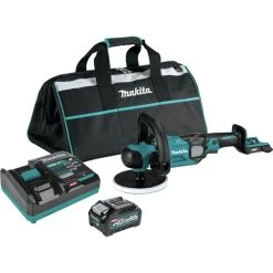 Makita GVP01M1 40V Max XGT Brushless Lithium-Ion 7 In. Cordless Polisher Kit (4 Ah)