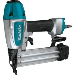 Makita MAC100QK1 Quiet Series .5 HP 1 Gallon Oil-Free Hand Carry Air Compressor/ 18 GA Brad Nailer Combo Kit -Tool Store mktnmac100qk1 l