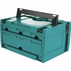 Makita P-84311 MAKPAC 8-1/2 In. X 15-1/2 In. X 11-5/8 In. 4 Drawer Interlocking Case
