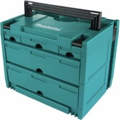 Makita P-84349 MAKPAC 5 Drawer 12-1/2 In. X 15-1/2 In. X 11â€‘5/8 In. Interlocking Case