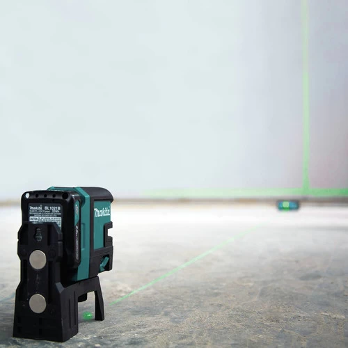 Makita SK106GDNAX 12V Max CXT Lithium-Ion Cordless Self-Leveling Cross-Line/4-Point Green Beam Laser Kit (2 Ah) 6 Makita SK106GDNAX 12V Max CXT Lithium-Ion Cordless Self-Leveling Cross-Line/4-Point Green Beam Laser Kit (2 Ah) - Image 6