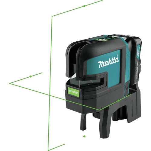 Makita SK106GDNAX 12V Max CXT Lithium-Ion Cordless Self-Leveling Cross-Line/4-Point Green Beam Laser Kit (2 Ah) 10 Makita SK106GDNAX 12V Max CXT Lithium-Ion Cordless Self-Leveling Cross-Line/4-Point Green Beam Laser Kit (2 Ah) - Image 10