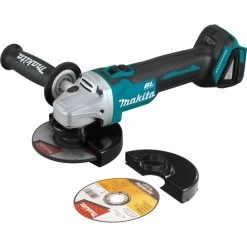 Makita XAG09Z 18V LXT Lithium-Ion Brushless Cordless 4-1/2 In. / 5 In. Cut-Off/Angle Grinder With Electric Brake (Tool Only)