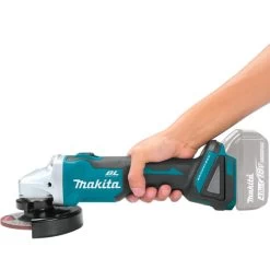 Makita XAG09Z 18V LXT Lithium-Ion Brushless Cordless 4-1/2 In. / 5 In. Cut-Off/Angle Grinder With Electric Brake (Tool Only) -Tool Store mktnxag09z b