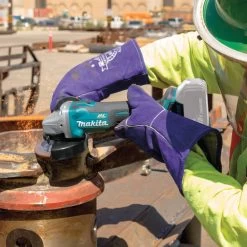 Makita XAG09Z 18V LXT Lithium-Ion Brushless Cordless 4-1/2 In. / 5 In. Cut-Off/Angle Grinder With Electric Brake (Tool Only) -Tool Store mktnxag09z e