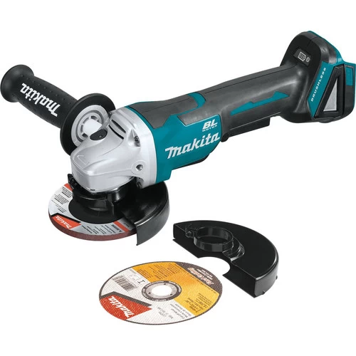 Makita XAG11Z 18V LXT Lithium-Ion Brushless Cordless 4-1/2 / 5 In. Paddle Switch Cut-Off/Angle Grinder With Electric Brake (Tool Only) 1 Makita XAG11Z 18V LXT Lithium-Ion Brushless Cordless 4-1/2 / 5 In. Paddle Switch Cut-Off/Angle Grinder With Electric Brake (Tool Only)
