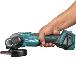 Makita XAG16Z 18V LXT Lithium-Ion Brushless Cordless 4-1/2 In. Or 5 In. Cut-Off/Angle Grinder With Electric Brake (Tool Only) -Tool Store mktnxag16z h