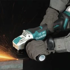 Makita XAG26Z 18V LXT Brushless Lithium-Ion 4-1/2 In. / 5 In. Cordless Paddle Switch X-LOCK Angle Grinder With AFT (Tool Only) -Tool Store mktnxag26z p