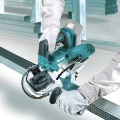 Makita XBP04Z 18V LXT Brushless Lithium-Ion 2-5/8 In. Cordless Compact Band Saw (Tool Only) -Tool Store mktnxbp04z j