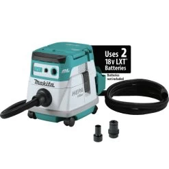 Makita XCV21ZX 18V X2 (36V) LXT Brushless Lithium-Ion 2.1 Gallon HEPA Filter Dry Dust Extractor (Tool Only) 29 Makita XCV21ZX 18V X2 (36V) LXT Brushless Lithium-Ion 2.1 Gallon HEPA Filter Dry Dust Extractor (Tool Only) -Tool Store mktnxcv21zx j