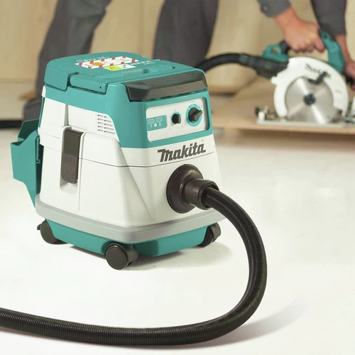 Makita XCV21ZX 18V X2 (36V) LXT Brushless Lithium-Ion 2.1 Gallon HEPA Filter Dry Dust Extractor (Tool Only) 17 Makita XCV21ZX 18V X2 (36V) LXT Brushless Lithium-Ion 2.1 Gallon HEPA Filter Dry Dust Extractor (Tool Only) - Image 17