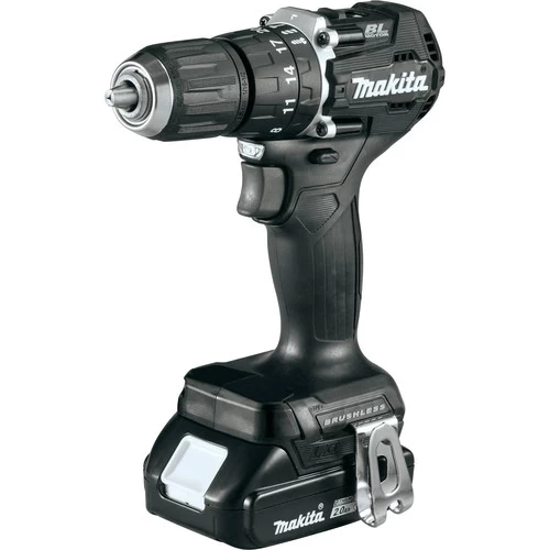 Makita XPH15RB 18V LXT Brushless Sub-Compact Lithium-Ion 1/2 In. Cordless Hammer Drill-Driver Kit With 2 Batteries (2 Ah) 2 Makita XPH15RB 18V LXT Brushless Sub-Compact Lithium-Ion 1/2 In. Cordless Hammer Drill-Driver Kit With 2 Batteries (2 Ah) - Image 2