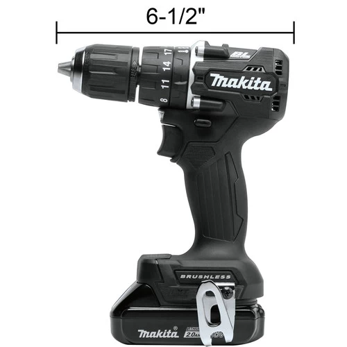 Makita XPH15RB 18V LXT Brushless Sub-Compact Lithium-Ion 1/2 In. Cordless Hammer Drill-Driver Kit With 2 Batteries (2 Ah) 5 Makita XPH15RB 18V LXT Brushless Sub-Compact Lithium-Ion 1/2 In. Cordless Hammer Drill-Driver Kit With 2 Batteries (2 Ah) - Image 5