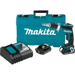 Makita XSF03R 18V LXT 2.0 Ah Lithium-Ion Compact Brushless Cordless 4,000 RPM Drywall Screwdriver Kit