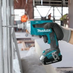 Makita XSF03R 18V LXT 2.0 Ah Lithium-Ion Compact Brushless Cordless 4,000 RPM Drywall Screwdriver Kit -Tool Store mktnxsf03r h