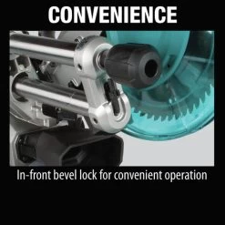 Makita XSL06PM 36V (18V X2) LXT Brushless Lithium-Ion 10 In. Cordless Dual-Bevel Sliding Compound Miter Saw With Laser Kit And 2 Batteries (4 Ah) -Tool Store mktnxsl06pm g