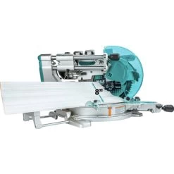 Makita XSL08PT 18V X2 LXT Lithium-Ion (36V) Brushless Cordless 12 In. Dual-Bevel Sliding Compound Miter Saw Kit With AWS And Laser (5 Ah) -Tool Store mktnxsl08pt d