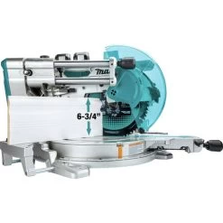 Makita XSL08PT 18V X2 LXT Lithium-Ion (36V) Brushless Cordless 12 In. Dual-Bevel Sliding Compound Miter Saw Kit With AWS And Laser (5 Ah) -Tool Store mktnxsl08pt e