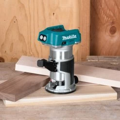 Makita XTR01Z 18V LXT Brushless Lithium-Ion Cordless Compact Router (Tool Only) -Tool Store mktnxtr01z b