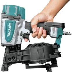 Factory Reconditioned Makita AN454-R 1-3/4 In. Coil Roofing Nailer -Tool Store mktran454 r k