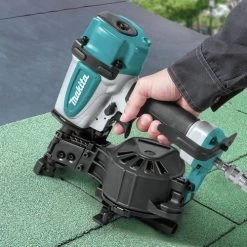 Factory Reconditioned Makita AN454-R 1-3/4 In. Coil Roofing Nailer -Tool Store mktran454 r n