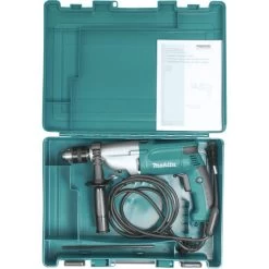 Factory Reconditioned Makita HP2050 6.6 Amp 3/4 In. Hammer Drill With Case -Tool Store mktrhp2050 r b