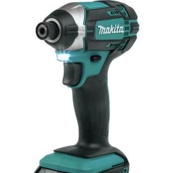Factory Reconditioned Makita XDT11SY-R 18V LXT Brushed Lithium-Ion 1/4 In. Cordless Impact Driver Kit (1.5 Ah) -Tool Store mktrxdt11sy r b