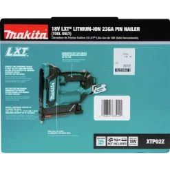 Factory Reconditioned Makita XTP02Z-R 18V LXT Lithium-Ion Cordless 23 Gauge Pin Nailer (Tool Only) -Tool Store mktrxtp02z r h
