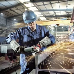 Metabo WEV15-125 Quick 13.5 Amp 5 In. Angle Grinder With VC Electronics And Lock-On Slide Switch -Tool Store mtbn600468420 c