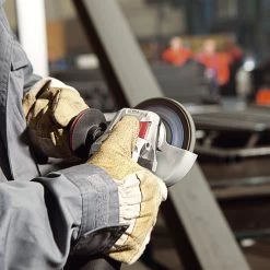 Metabo WEV15-125 Quick 13.5 Amp 5 In. Angle Grinder With VC Electronics And Lock-On Slide Switch -Tool Store mtbn600468420 d