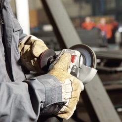 Metabo WEV15-125 HT 13.5 Amp 5 In. Angle Grinder With VTC Electronics And Lock-On Switch -Tool Store mtbn600562420 b