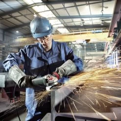 Metabo WEV15-125 HT 13.5 Amp 5 In. Angle Grinder With VTC Electronics And Lock-On Switch -Tool Store mtbn600562420 e