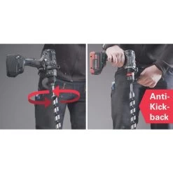 Metabo 602358520 18V Brushless Lithium-Ion Cordless Drill Driver Kit With 2 Batteries (5.2 Ah) -Tool Store mtbn602358520 b