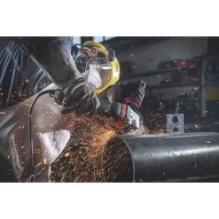 Metabo 613114420 WEPBA 19-125 Q DS M-BRUSH 120V 14.5 Amp 5 In. Corded Brake Angle Grinder With Brake System -Tool Store mtbn613114420 c