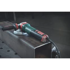 Metabo 613114420 WEPBA 19-125 Q DS M-BRUSH 120V 14.5 Amp 5 In. Corded Brake Angle Grinder With Brake System -Tool Store mtbn613114420 f