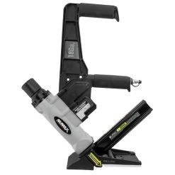 NuMax S18GLCNDH Pneumatic 18 Gauge 1-3/4 In. L-Cleat Dual Handle Flooring Nailer -Tool Store nmxns18glcndh b