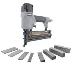 NuMax S2118GWN 18 Gauge 2-IN-1 Pneumatic Brad Nailer And Stapler With 4000 Fasteners