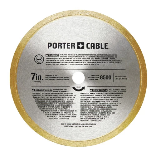 Porter-Cable PCE980 7 In. Table Top Wet Tile Saw 6 Porter-Cable PCE980 7 In. Table Top Wet Tile Saw - Image 6