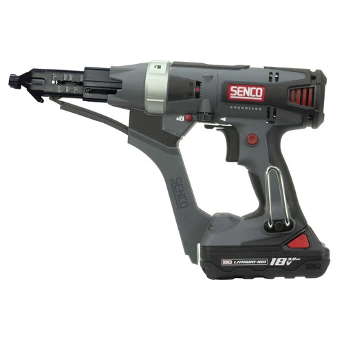 SENCO 10C0001N-08D300W-BNDL DURASPIN DS322-18V Lithium-Ion 2500 RPM Auto-feed 3 In. Cordless Screwdriver (3 Ah) And 800 Pack 3 In. Screw Bundle 8 SENCO 10C0001N-08D300W-BNDL DURASPIN DS322-18V Lithium-Ion 2500 RPM Auto-feed 3 In. Cordless Screwdriver (3 Ah) And 800 Pack 3 In. Screw Bundle - Image 8