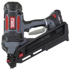 SENCO 10G0001N 18V Lithium-Ion 30 - 34-Degree Paper-Tape 3-1/2 In. Cordless Pneumatic Framing Nailer (3 Ah)