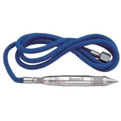 Sioux Force Tools 5980 45-Degree Carbide Tipped Point Air Engraving Pen With 59 In. Hose