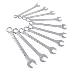 Sunex 97010A 10-Piece Fractional SAE Raised Panel Jumbo Combination Wrench Set