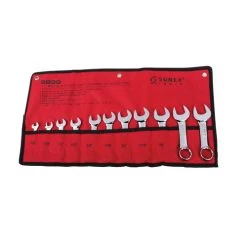 Sunex 9930 11-Piece SAE Stubby Combination Wrench Set -Tool Store snxn9930 e