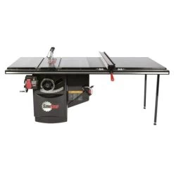 SawStop ICS73230-52 230V 3-Phase 7.5 HP Industrial Cabinet Saw With 52 In. Industrial T-Glide Fence System