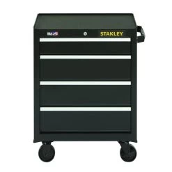 Stanley STST22744BK 300 Series 26 In. X 18 In. X 34 In. 4 Drawer Rolling Tool Cabinet - Black