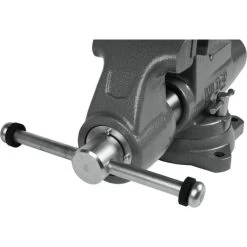 Wilton 28832 Machinist 5 In. Jaw Round Channel Vise With Swivel Base -Tool Store wltn28832 e