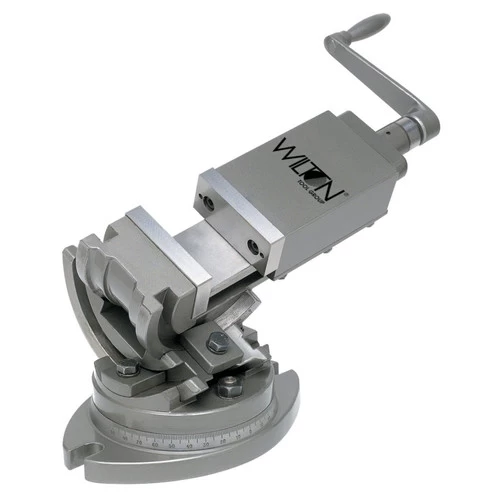 Wilton 11701 3-Axis Super Precision Tilting Machine Vise - 3 In. Jaw Width, 3 In. Jaw Opening, 1-5/16 In. Jaw Depth 1 Wilton 11701 3-Axis Super Precision Tilting Machine Vise - 3 In. Jaw Width, 3 In. Jaw Opening, 1-5/16 In. Jaw Depth