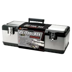 WILMAR W54026 9 In. X 26 In. X 11 In. Steel Tool Box